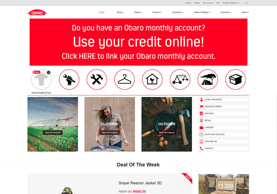 A great web design by Swart Digital Studio, Johannesburg, South Africa: Responsive Website, E-Commerce
, Wholesale
, Wordpress
