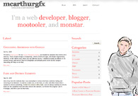 A great web design by McArthur GFX, Los Angeles, CA: 