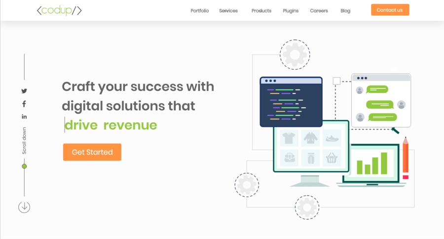 A great web design by Codup, Houston, TX: 