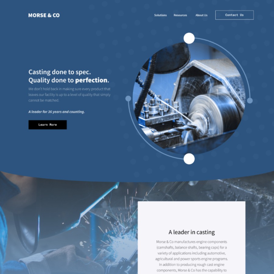 A great web design by SiteTent, Grand Rapids, MI: 