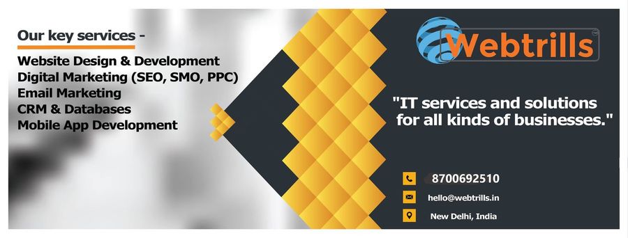 A great web design by webtrills.in, Delhi, India: 