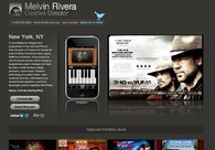 A great web design by Melvin Rivera, New York, NY: 
