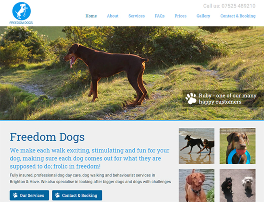 A great web design by Roweena Web Design, Brighton, United Kingdom: Website, Marketing Website
, Service
, Wordpress
