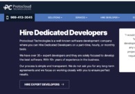 A great web design by Protocloud Technologies Pvt Ltd, India, UT: 