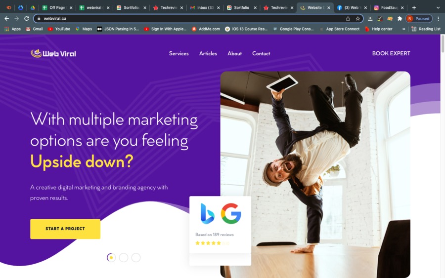 A great web design by Web Viral, Brampton, Canada: 