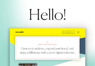 A great web design by Accomplish Media, Boston, MA: Responsive Website, Marketing Website
, Internet
, Wordpress
