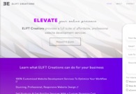 A great web design by ELIFT Creations, Dallas, TX: 