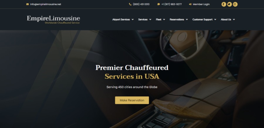 A great web design by Blurbpoint LLC, Sheridan, WY: Website, Other, Transportation
, Wordpress
