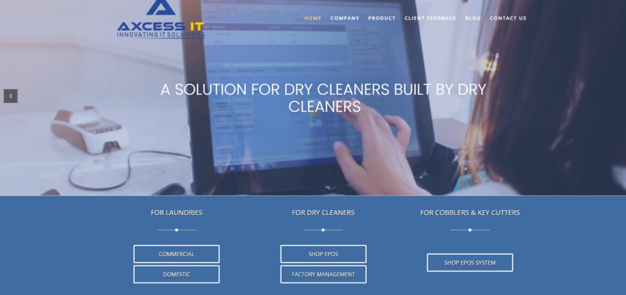 A great web design by Axcess IT, London, United Kingdom: Website, Other, Software

