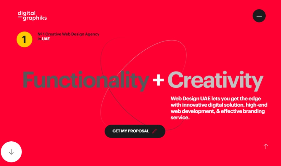 A great web design by Digital Graphiks, Dubai, United Arab Emirates: 