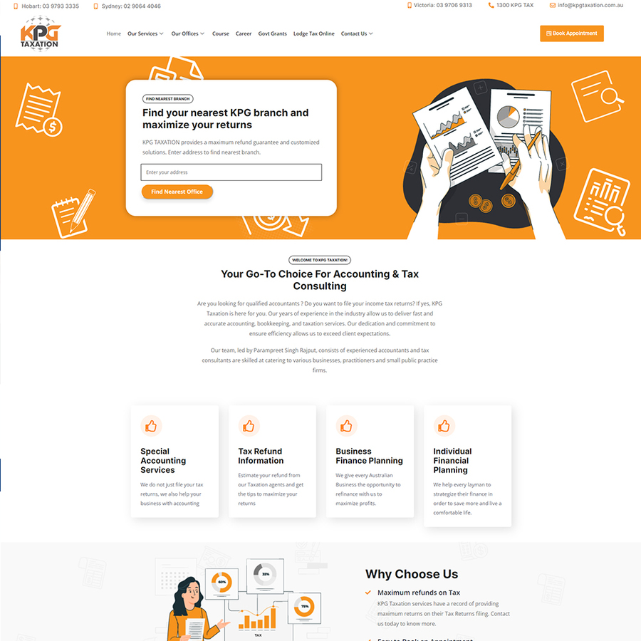 A great web design by Code n Design Consultants, Point Cook, Australia: 