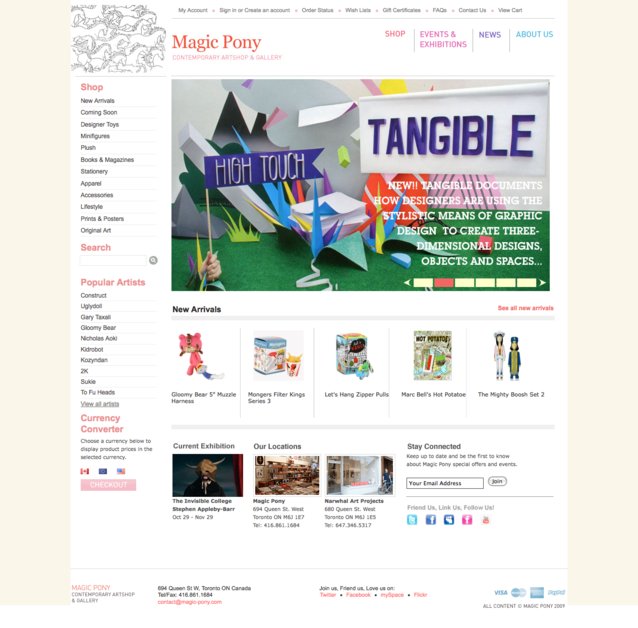 A great web design by Site Mafia Interactive, Toronto, Canada: 