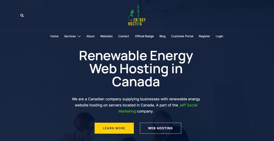A great web design by Jeff Social Marketing, Toronto, Canada: 