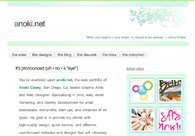 A great web design by anoki.net, Los Angeles, CA: 