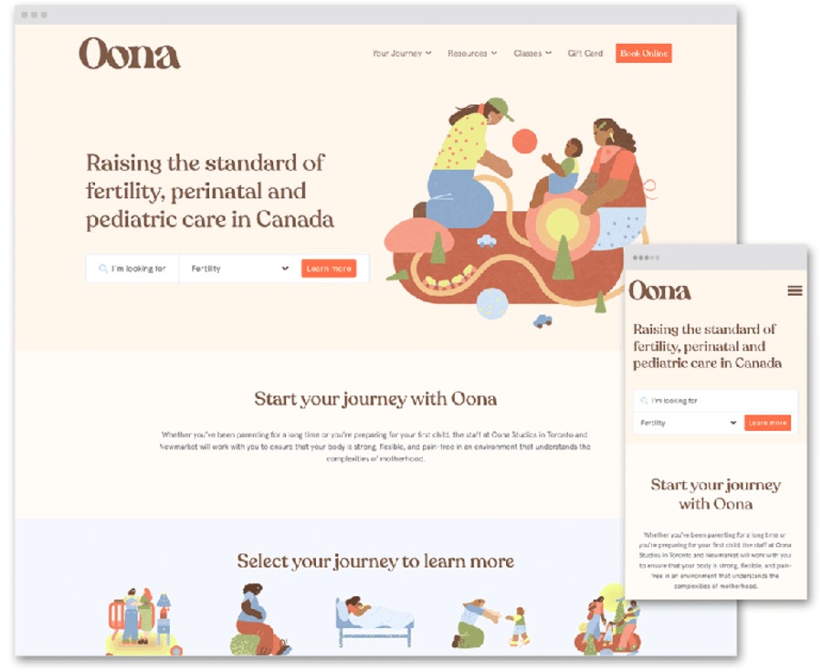 A great web design by Inkling Design, Toronto, Canada: Responsive Website, Marketing Website
, Healthcare, Wordpress
