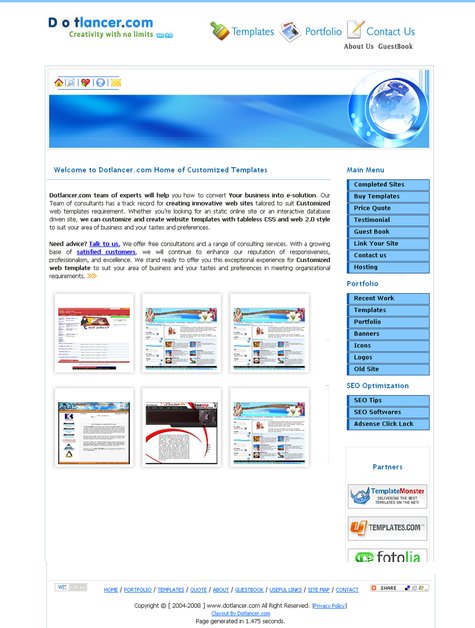 A great web design by dotlancer, Islamabad, Pakistan: 