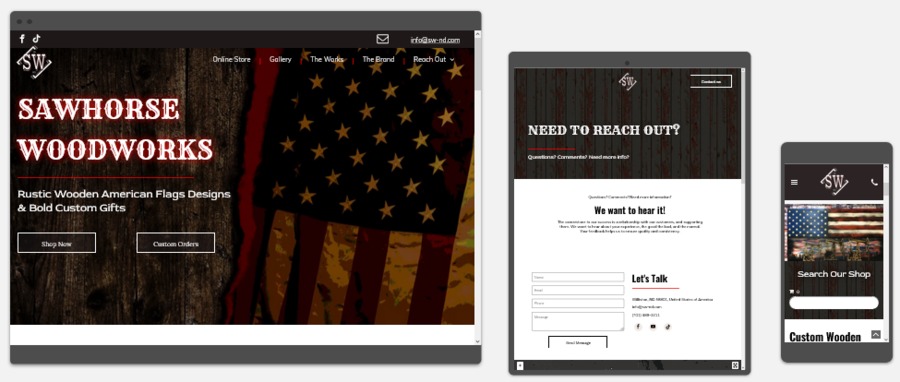 A great web design by Badlander Digital, Terry, MT: 