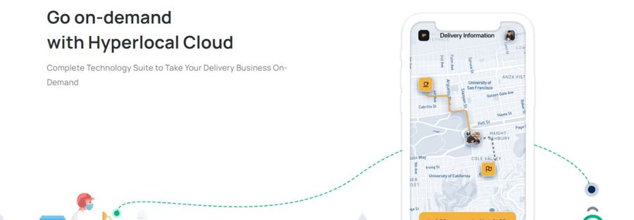 A great web design by Hyperlocal Cloud, New York, NY: 
