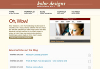 A great web design by Kolor-Designs, Columbus, OH: 