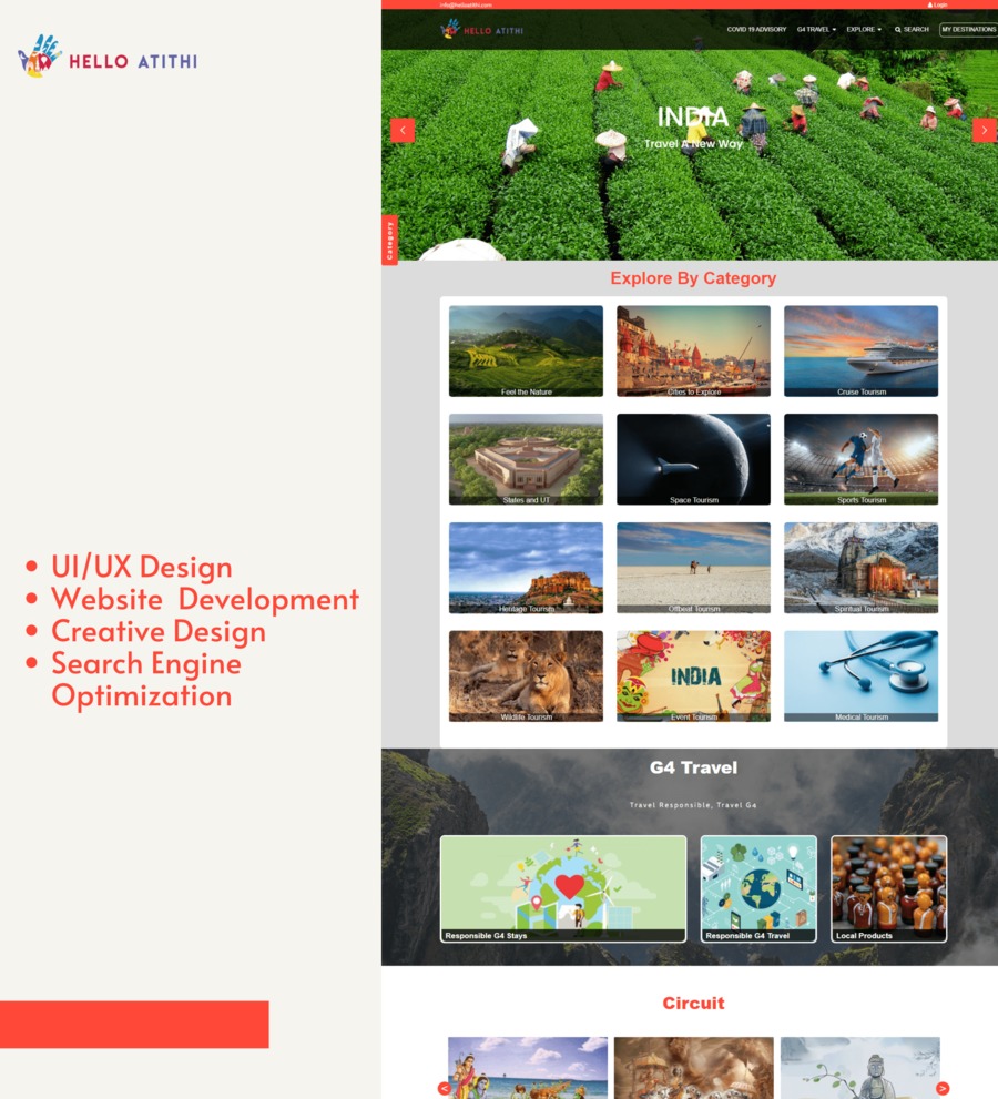 A great web design by Rholab Tech, Calistoga, CA: Website, Other, Travel
, PHP
