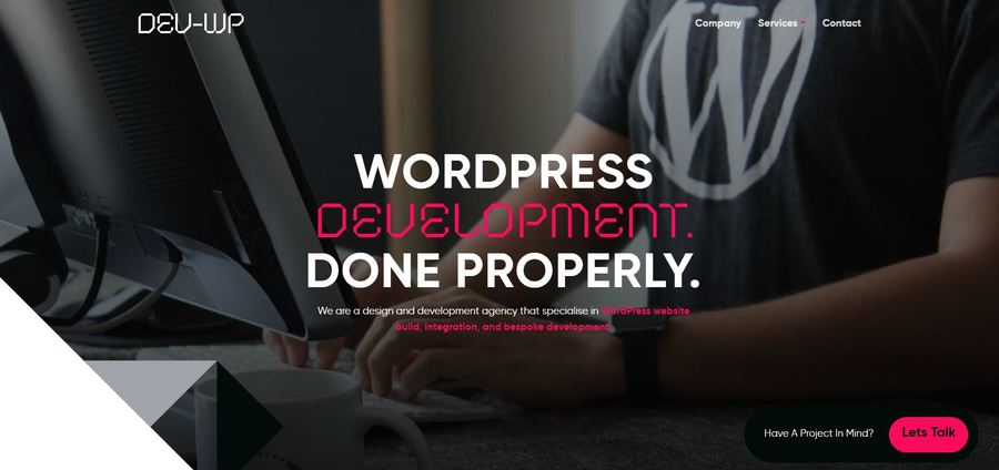 A great web design by Dev-WP, Leeds, United Kingdom: 