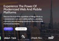 A great web design by Mirage Minds, Dubai, United Arab Emirates: 