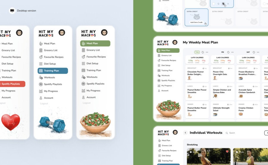 A great web design by Ossmium, Kiev, Ukraine: Website, Web Application
, Sports & Fitness
, Design Only
