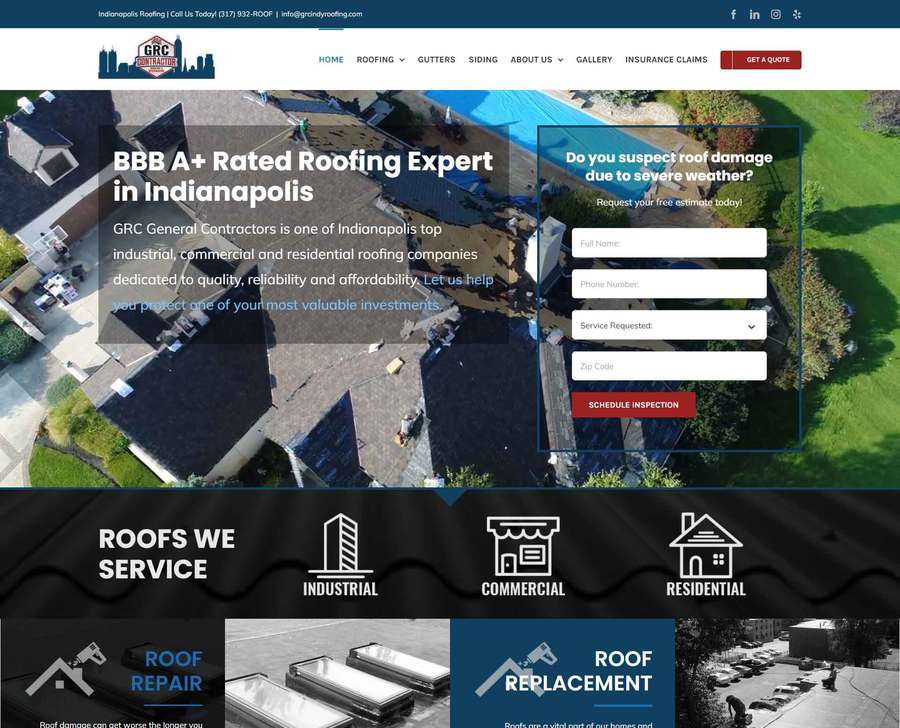 A great web design by Indy Web Design, Indianapolis, IN: 