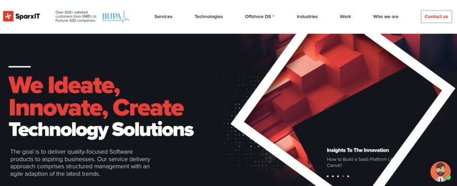 A great web design by SparxIT, New York, NY: Web Application
, Software
