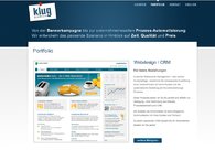 A great web design by klug newmedia, Berlin, Germany: 