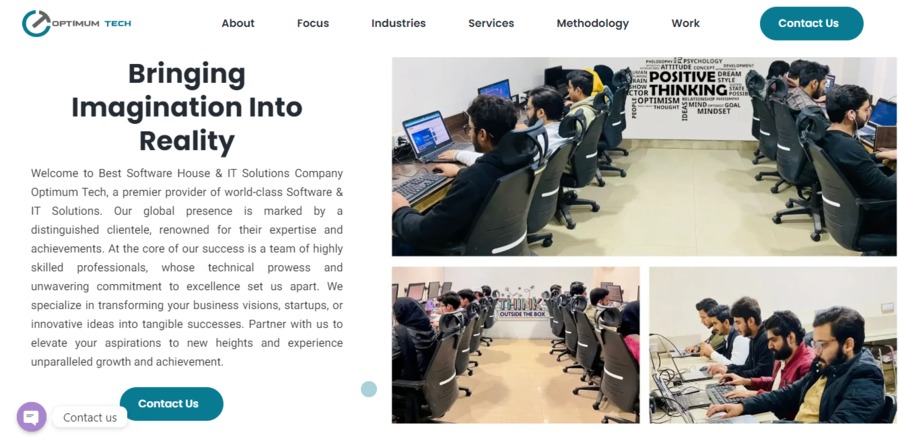 A great web design by Optimum Tech, Faisalabad, Pakistan: 