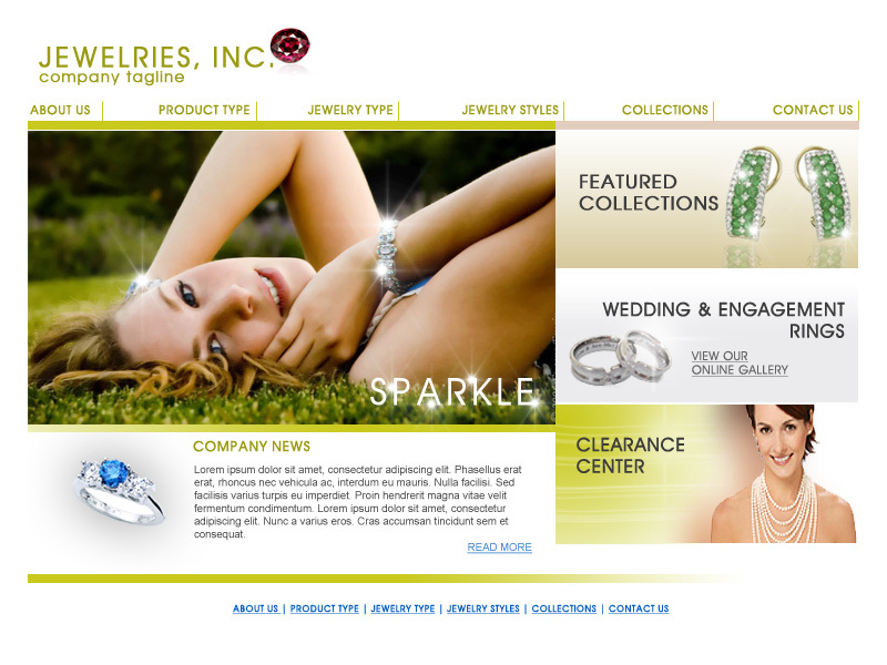 A great web design by Glosap, Michigan, MI: 