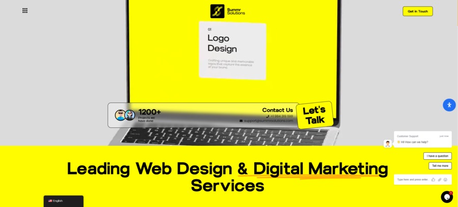 A great web design by Summr Solutions, Durham, NC: 