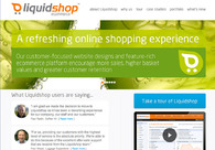 A great web design by Liquidshop ecommerce, London, United Kingdom: 