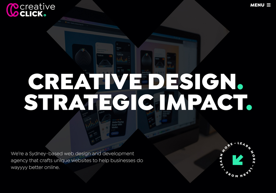 A great web design by Creative Click, Sydney, Australia: 