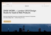 A great web design by DNSK WORK, London, United Kingdom: 