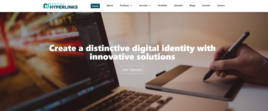 A great web design by DigitalHyperlinks, Karachi, Pakistan: 