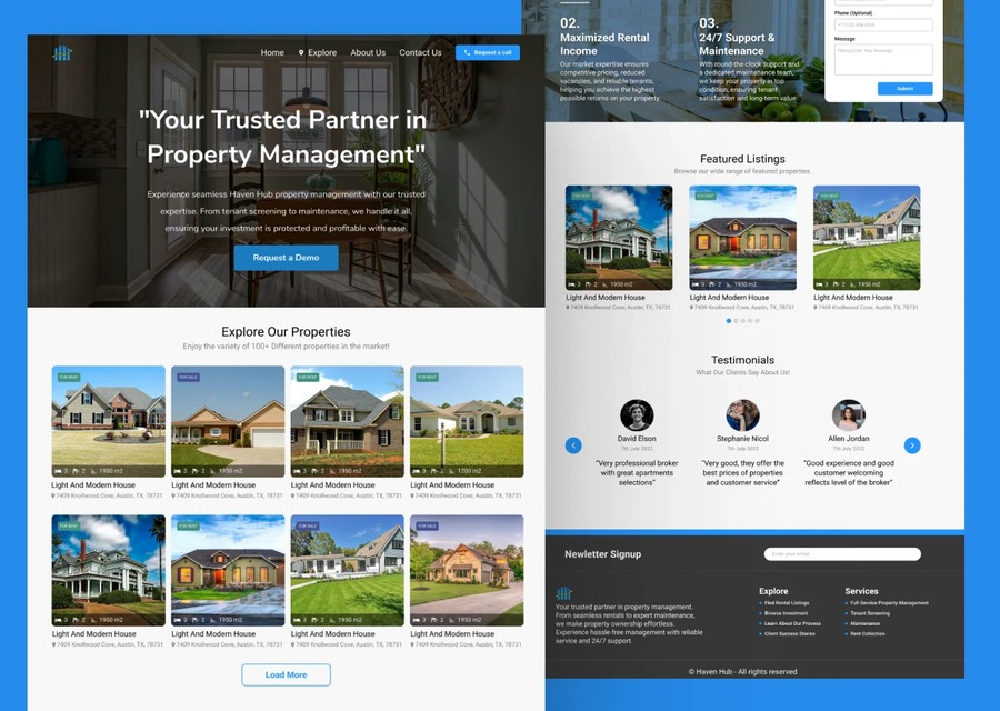 A great web design by PSDtoHTMLNinja, San Antonio, TX: 
