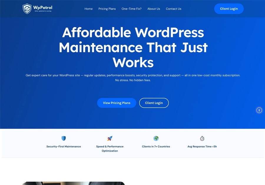 A great web design by WpPatrol LLC, Albuquerque, NM: 