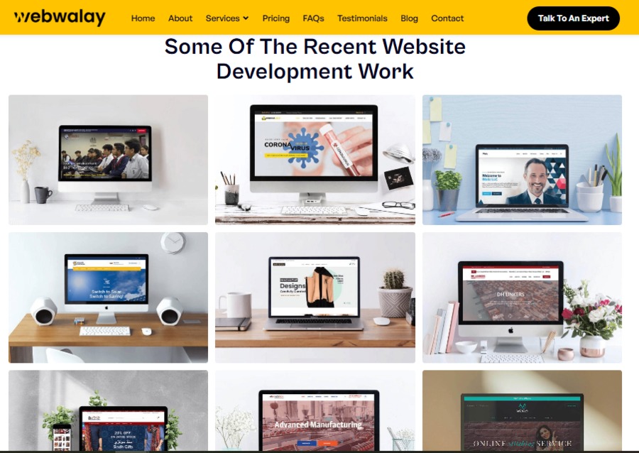 A great web design by Web Walay, Karachi, Pakistan: 