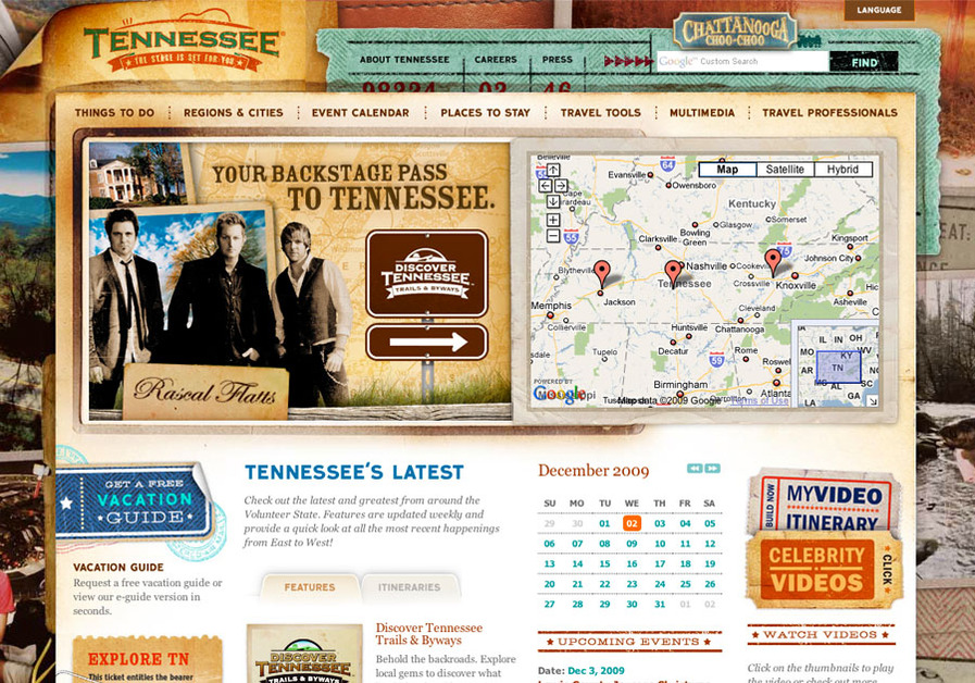 A great web design by Designsensory, Knoxville, TN: 