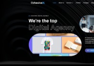 A great web design by CohesiveX Agency, Karachi, Pakistan: 