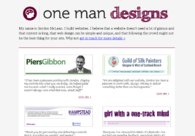A great web design by One Man Designs, Glasgow, United Kingdom: 