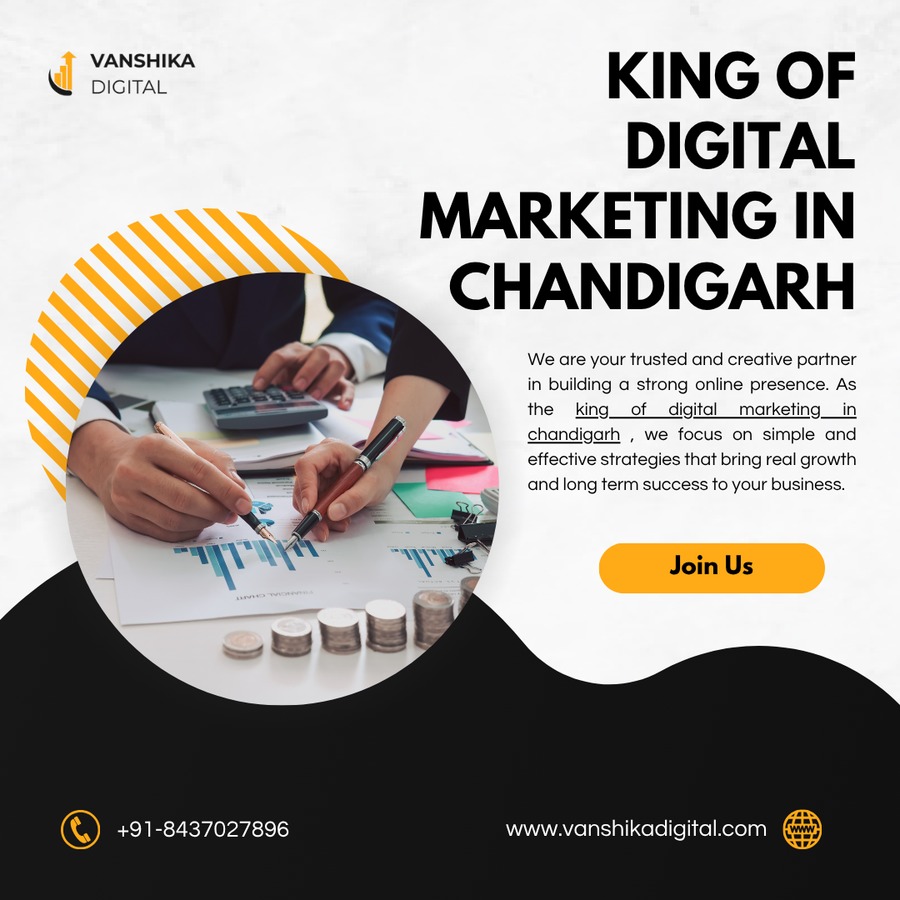 A great web design by Vanshika Digital, Chandigarh, India: 
