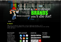 A great web design by Arun Pattnaik, New Delhi, India: 