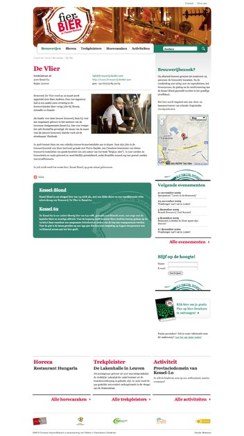 A great web design by Rodeveer, Tienen, Belgium: 