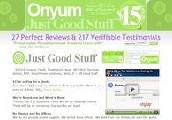 A great web design by Onyum™ Just Good Stuff©, Dallas, TX: 