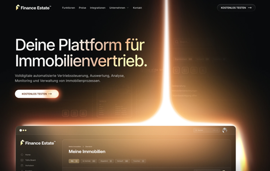 A great web design by INSYNC, Regensburg, Germany: 