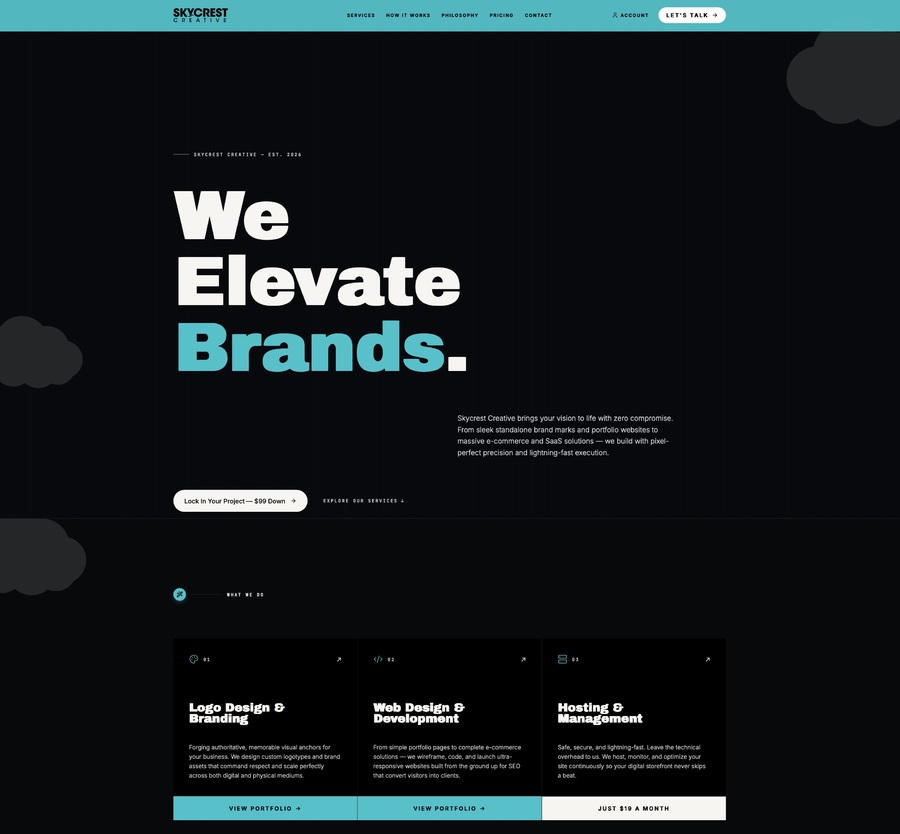 A great web design by Skycrest Creative, Clearwater, FL: Website, Marketing Website
, Marketing
, node.js
