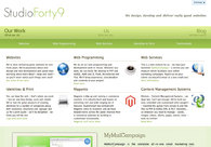 A great web design by StudioForty9, Cork, Ireland: 